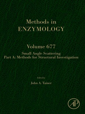 cover image of Small Angle Scattering Part A